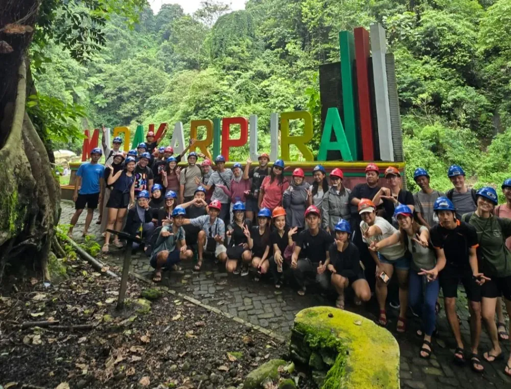 Happy Trails! Asia team on a site inspection in Raja Ampat